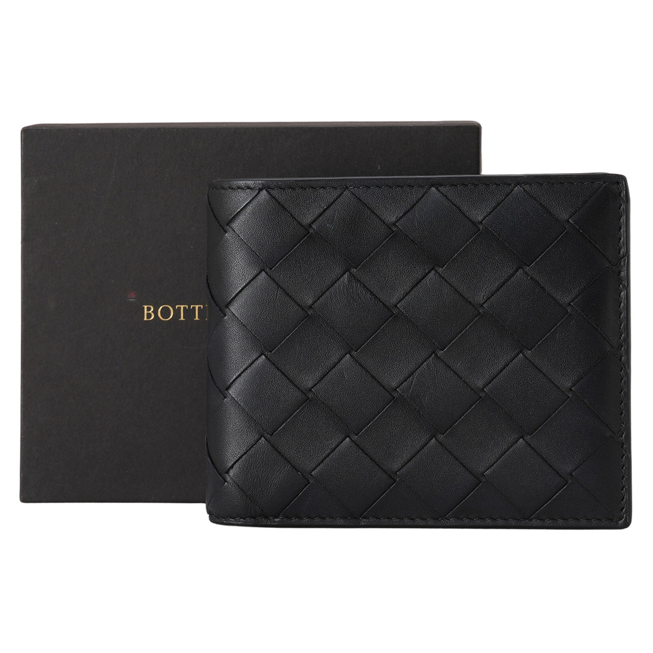 BOTTEGA VENETA(USED)보테가베네타 인트레치아토 반지갑